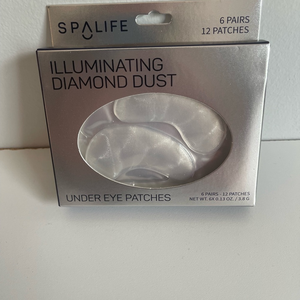 SpaLife Illuminating Diamond Dust Under Eye Patches
